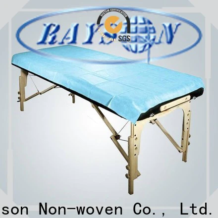 rayson nonwoven non woven bed sheet price