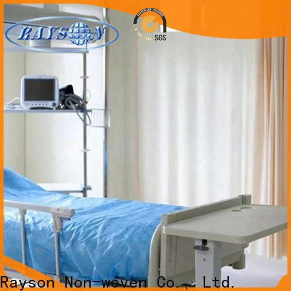rayson nonwoven Rayson ODM best disposable bed sheets for hospital manufacturer