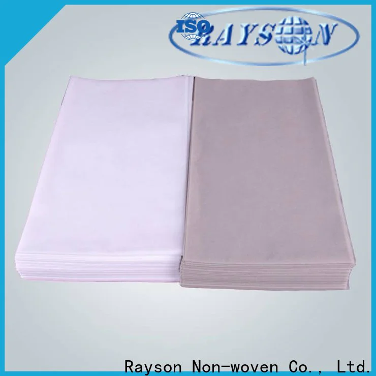 Rayson custom medical bed sheets suppliers factory