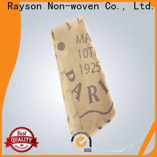 rayson nonwoven stretch table covers with logo in bulk