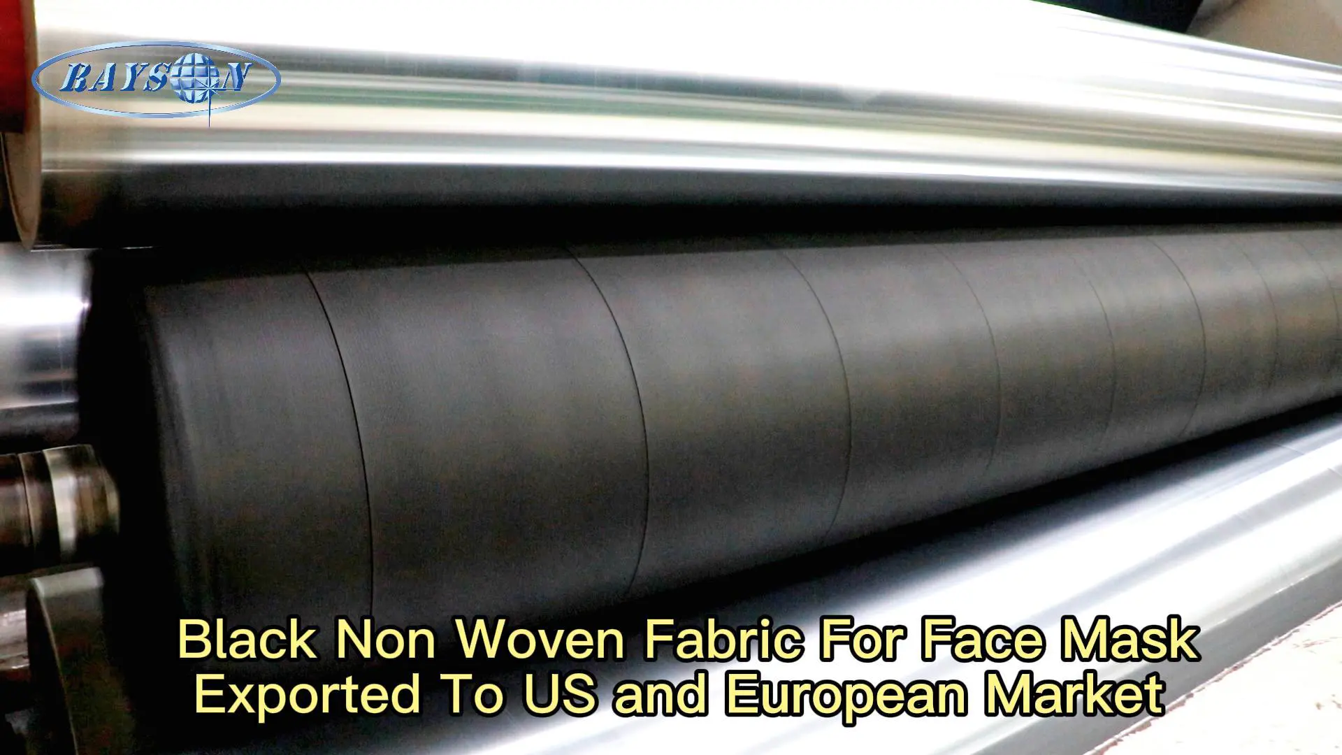 Production of black SS non woven fabric for face mask