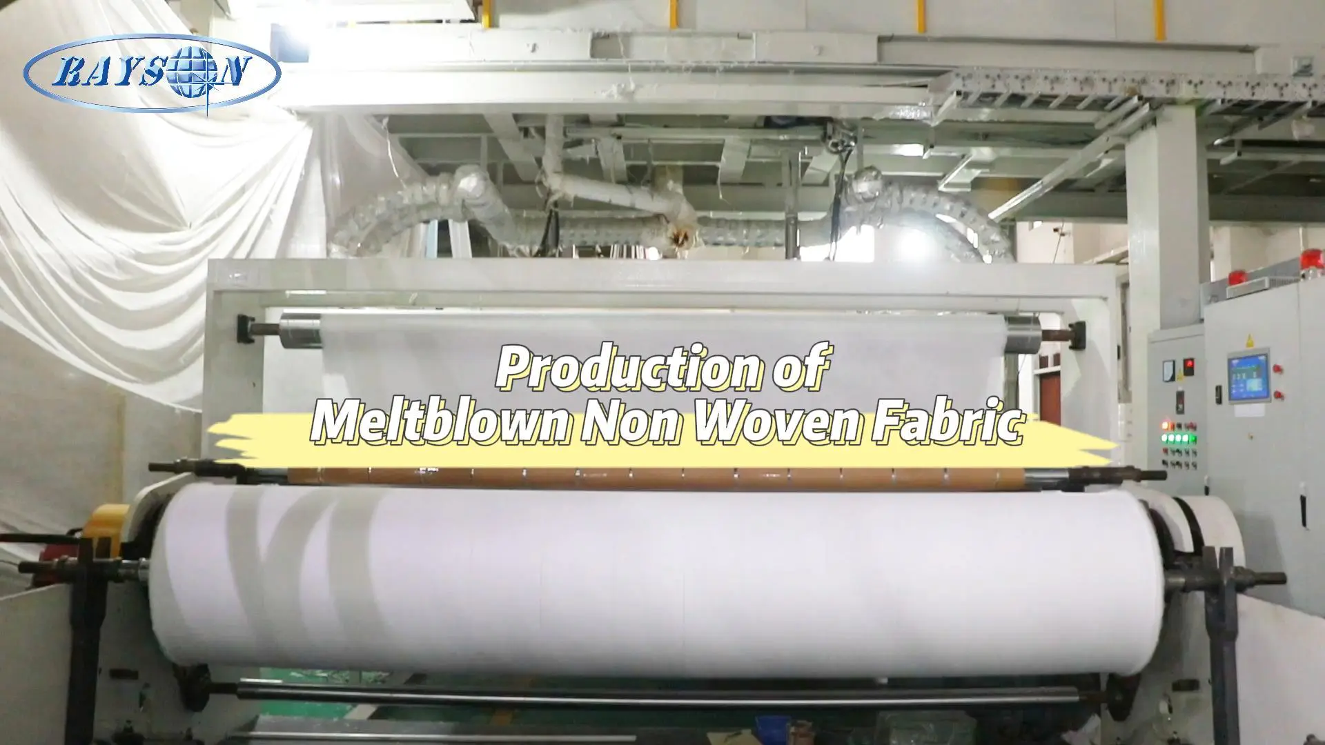 Production of Melt-blown Non Woven Fabric