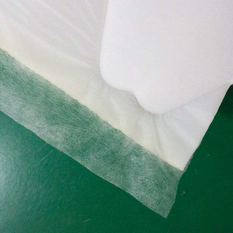 Material de la parte posterior del acolchado del colchón 17gr tela no tejida blanca spunbond pp