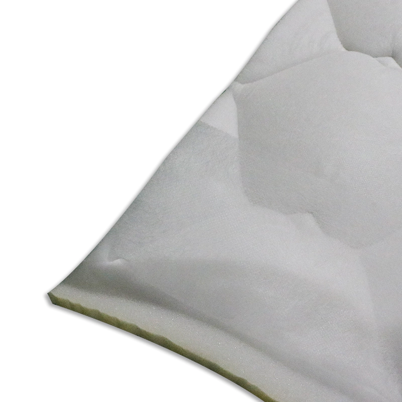 Mattress quilting back material 17gr white spunbond pp nonwoven fabric