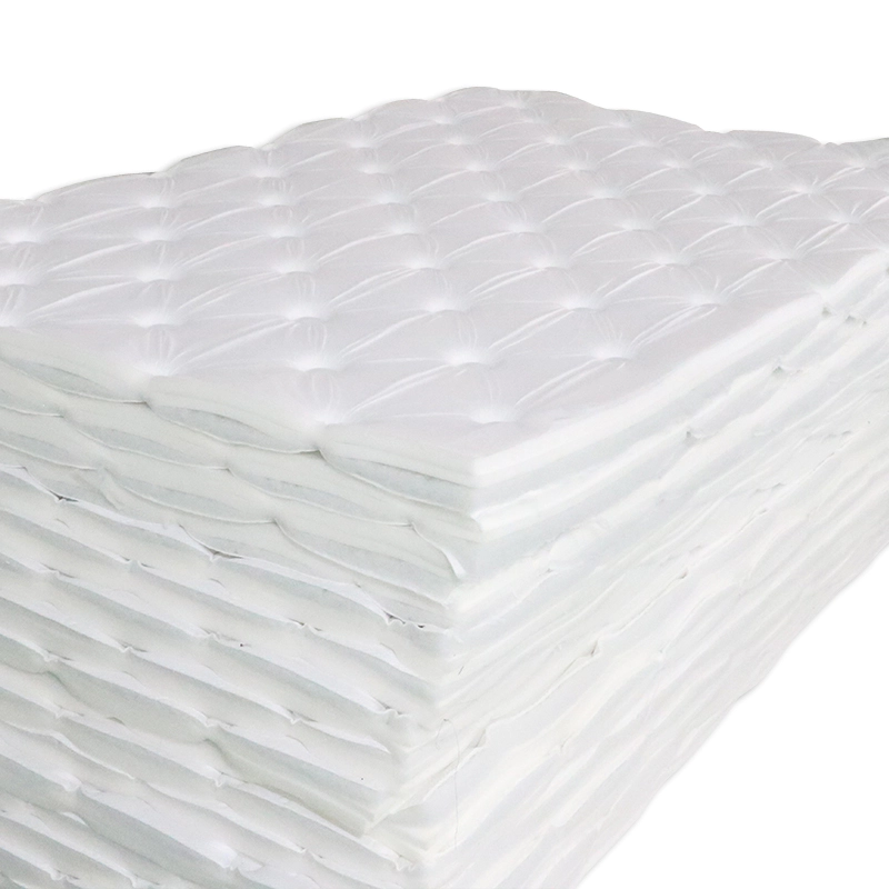 Mattress quilting back material 17gr white spunbond pp nonwoven fabric