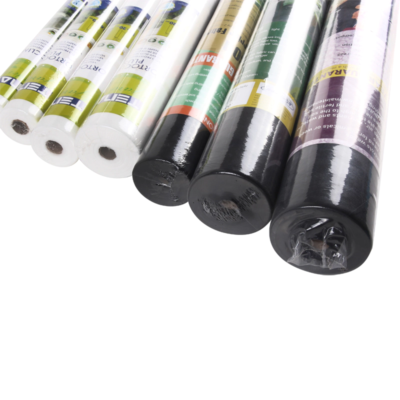 product-rayson nonwoven-UV 3 Green and Black Color Agriculture Nonwoven Fabric For Home Garden Us-2