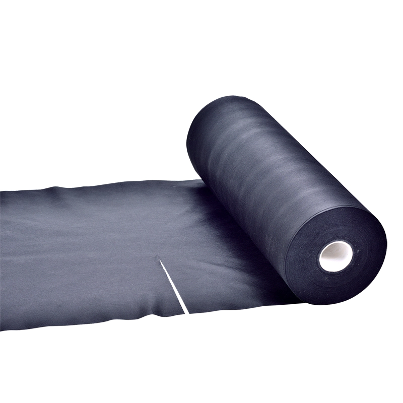 product-Grey black color polypropylene spunbond perforated nonwoven fabric for mattress dust cover -3