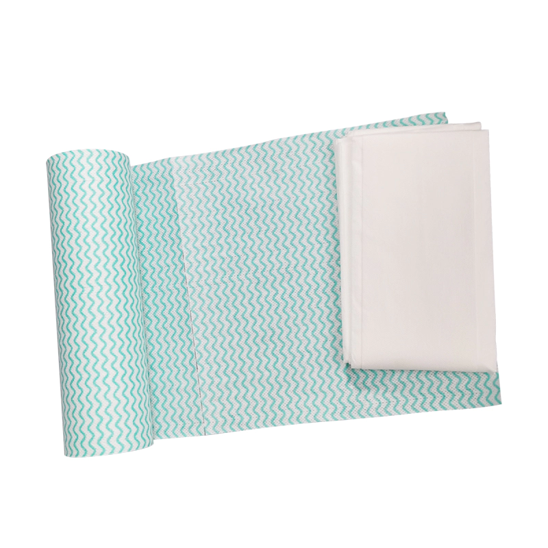 product-Custom raw material 40gsm cotton spunlace nonwoven fabric roll for wet wipes-rayson nonwoven-3
