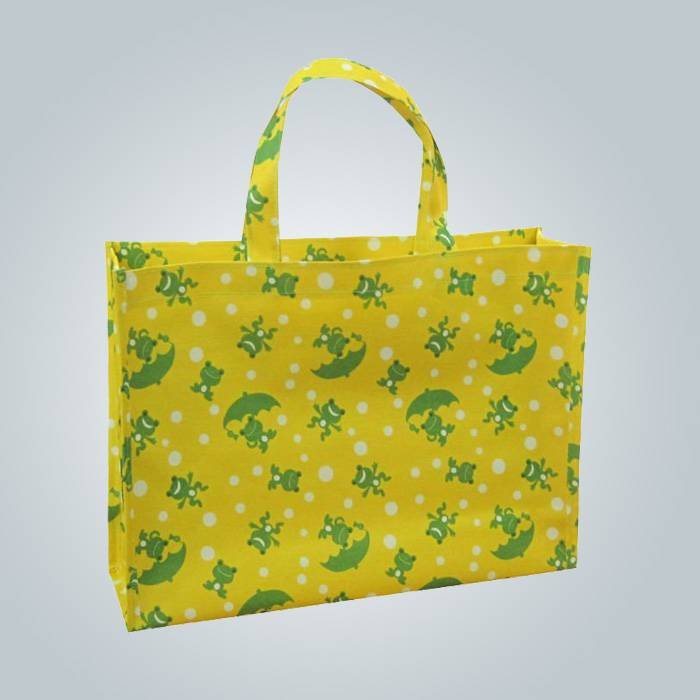 Durable and recycle pp non woven bag with logo priniting , tote bag with long handle