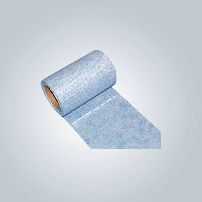 PP non woven fabric rolls with punching hole or perforate