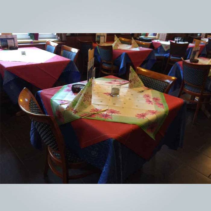 Food grade PP non woven tablecloth 50gsm in various color