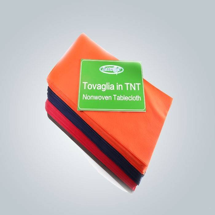 Custom Examination Various Color 38g To 70 g Dinning Non Woven Fabric Tablecloth
