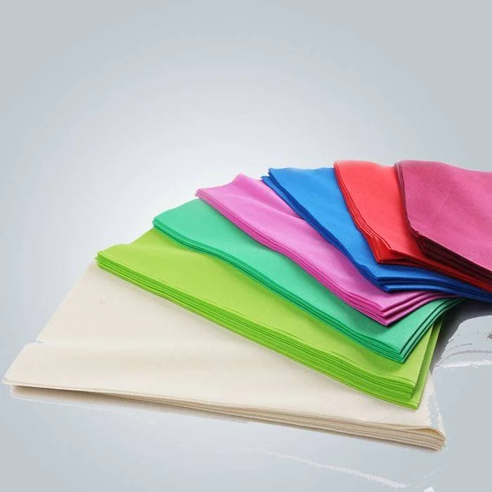product-rayson nonwoven-Fancy Antibacterial Heat Resistant Round 70gsm Non Woven Table Cloth-img-2