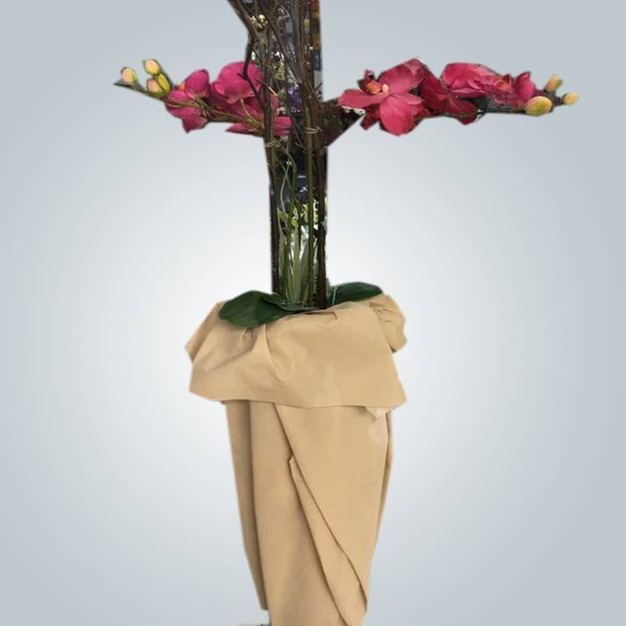 Neue verkaufende gute Qualität Blume, die pp. Nichtgewebtes Gewebe mit verschiedenen Farben verpackt