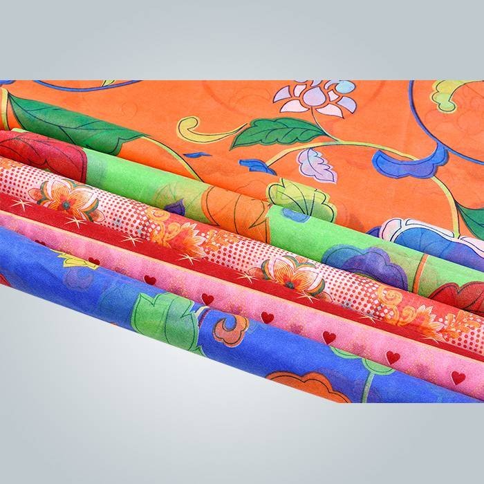 Polypropylene pp printed non woven fabric bedding lining nonwoven material used in mattress cover