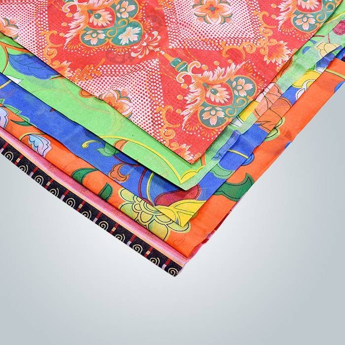 Kolorowy druk włóknina Meble tapicerskie materiały