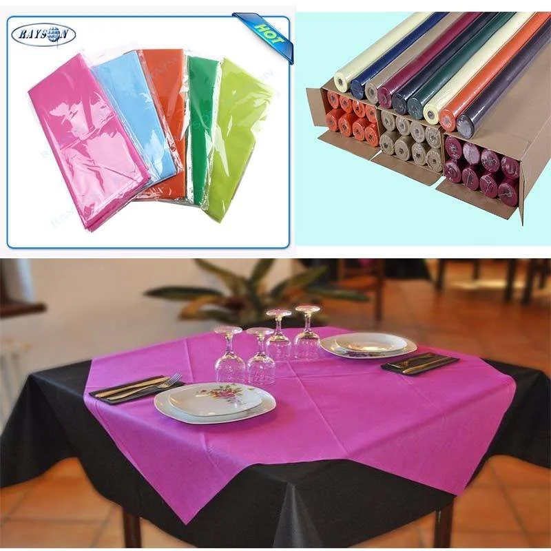 product-rayson nonwoven-Slices Rolls Packed Non Woven Polypropylene Tablecloth-img-2