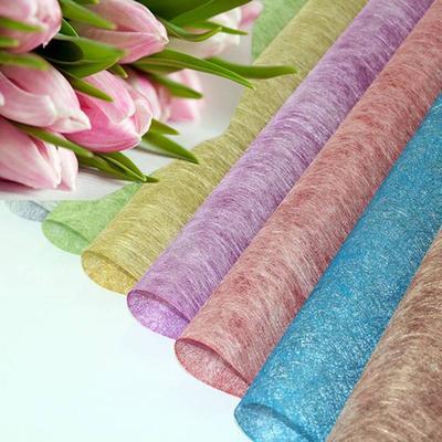 Latest Product 2016 Flower Packing Flushable Water Refusing t Nonwoven