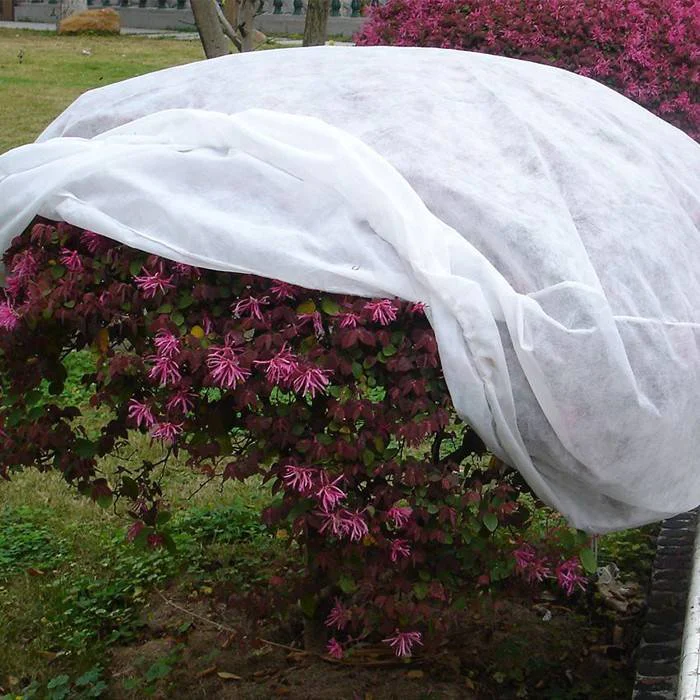 Non woven plant coverings