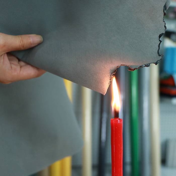 UK standard fire retardant nonwoven material / spunbond fabric