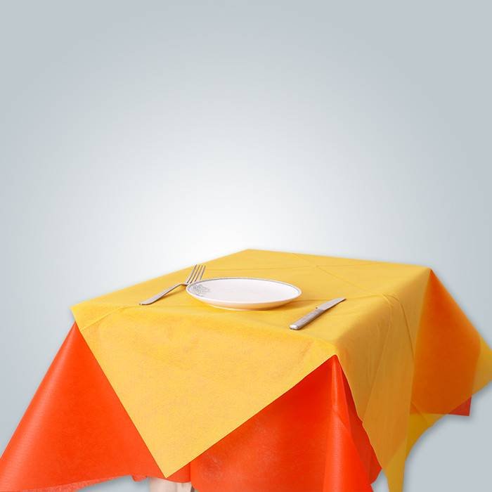 rayson nonwoven,ruixin,enviro 140x140cm table cloth different colors Non Woven Tablecloth image69
