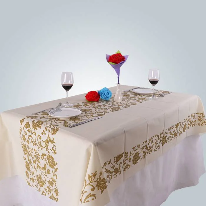 Non Woven Tablecloth with Personalized Print Patterns