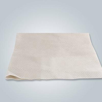 Recyclable Non Slip PVC Dot Anti Skid Fabric in Nonwoven Fabric