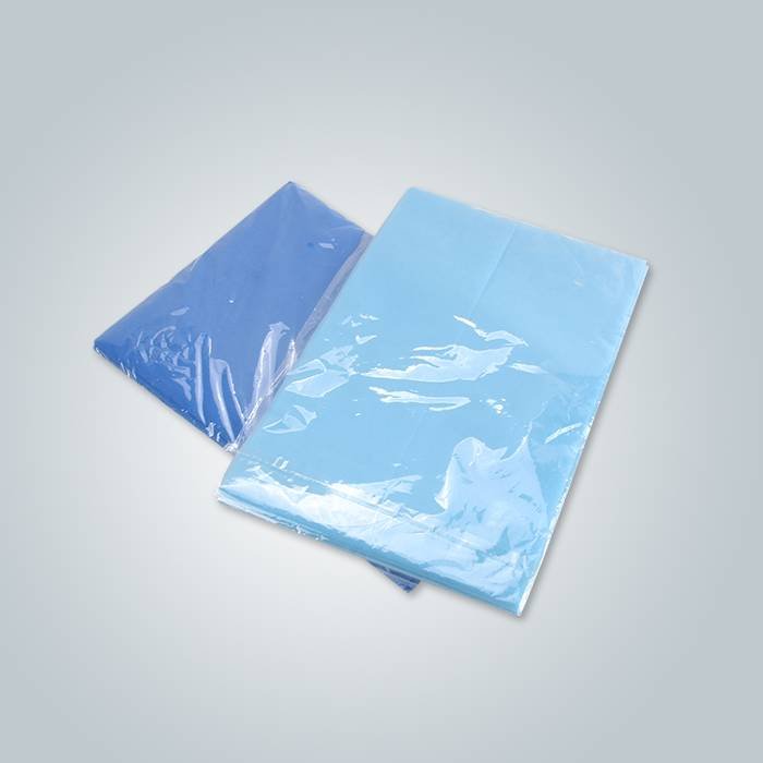 Light blue non woven disposable massage table sheets bulk buy supplier