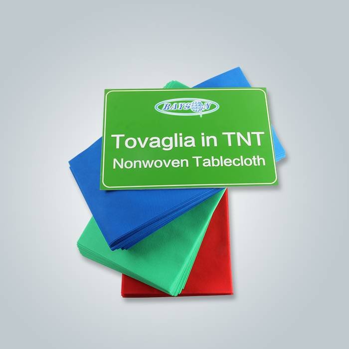 rayson nonwoven,ruixin,enviro 1m x 1m Polypropylene TNT Table cloth For Restaurant Use Non Woven Tablecloth image31