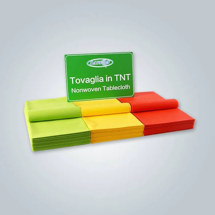TNT Non woven Table Cover and 100% PP Spunbond Tablecloth Material Wholesale