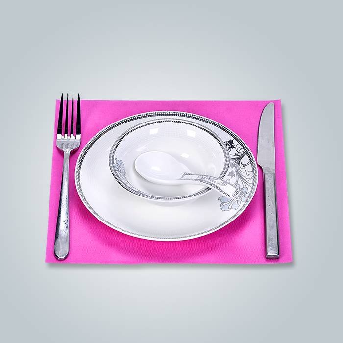 product-rayson nonwoven-Polypropylene Nonwoven Fabric 33 x 45 Placemat , linen napkins-img-2