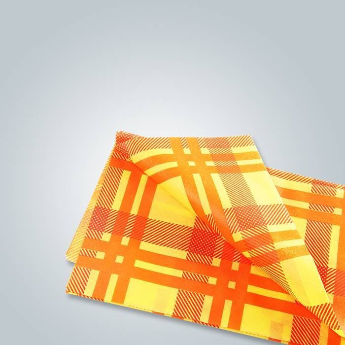 Impresión de manteles no tejidos / proveedor de tela no tejida