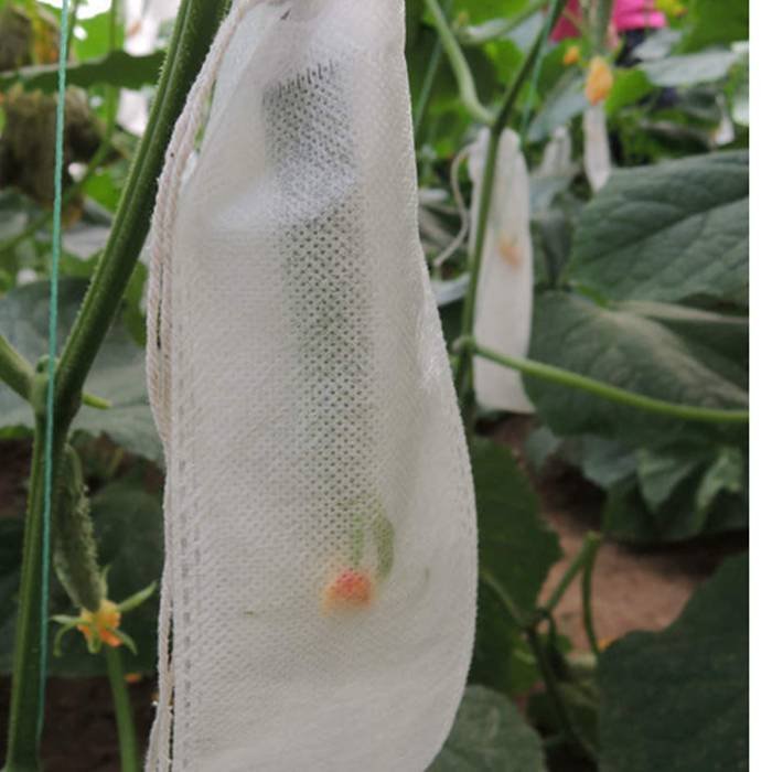 Tissu non-tissé de sac de protection de fruit anti-vieillissement blanc de Spunbond