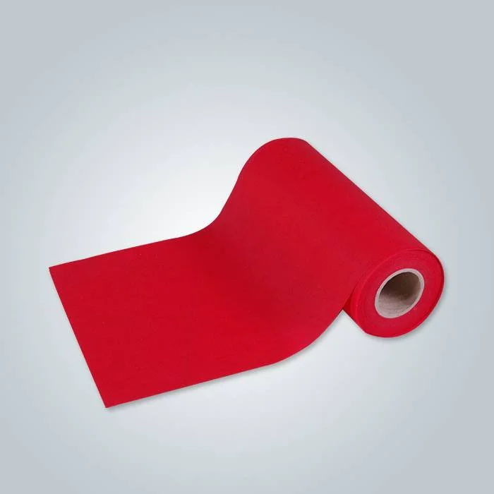 Red pp non woven fabric