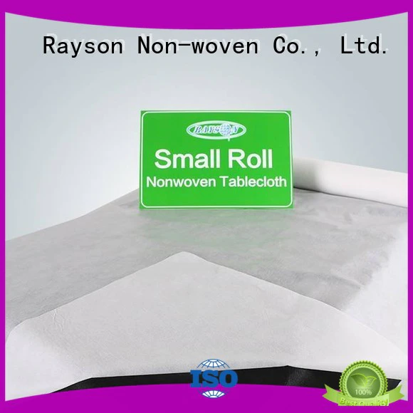non woven cloth spundonded room efficient rayson nonwoven,ruixin,enviro Brand non woven tablecloth