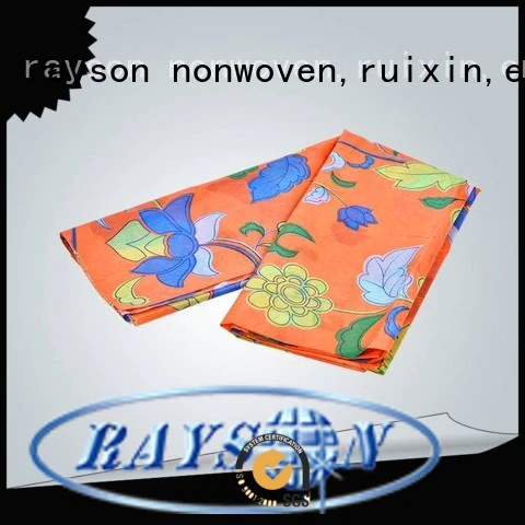 bottom price flower rayson nonwoven,ruixin,enviro Brand spunlace nonwoven fabric suppliers factory