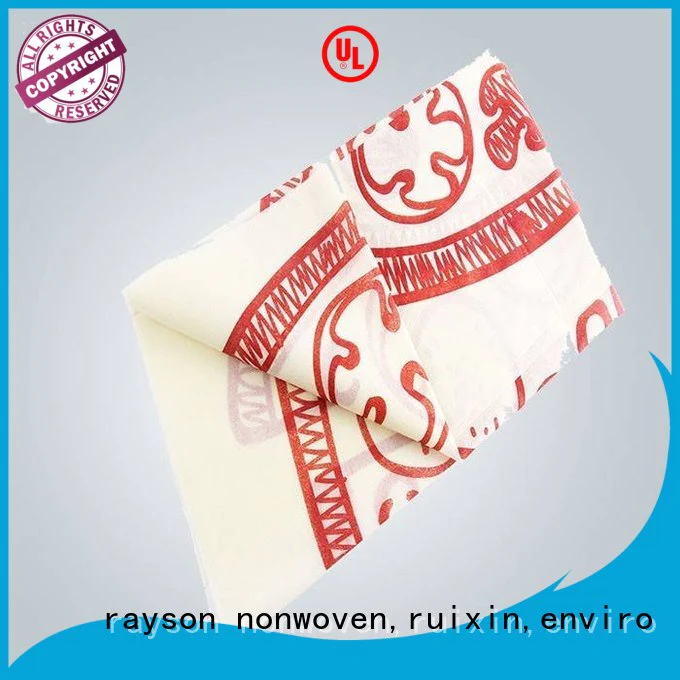 45gsm small rayson nonwoven,ruixin,enviro Brand pp non woven fabric manufacturer