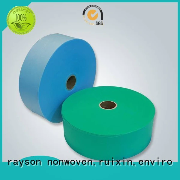 rayson nonwoven,ruixin,enviro waterproof non woven microfiber cloth series for coat