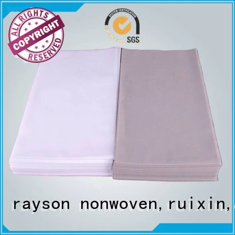 coated quality non woven clothes green clean rayson nonwoven,ruixin,enviro Brand