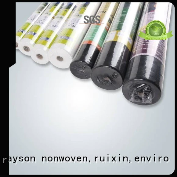 Hot nice weed control landscape fabric pet rayson nonwoven,ruixin,enviro Brand