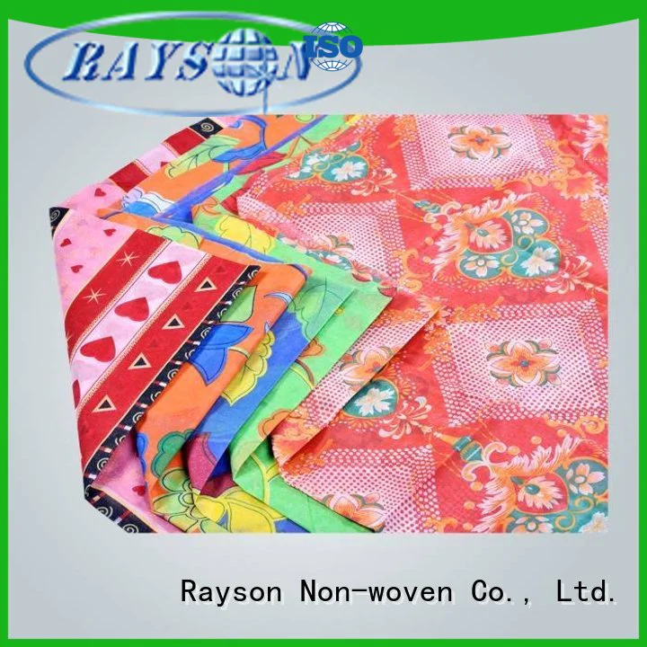 rayson nonwoven,ruixin,enviro banquet rfl non woven fabric wholesale for tablecloth