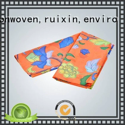 rayson nonwoven,ruixin,enviro disposable 6 oz non woven geotextile fabric directly sale for table