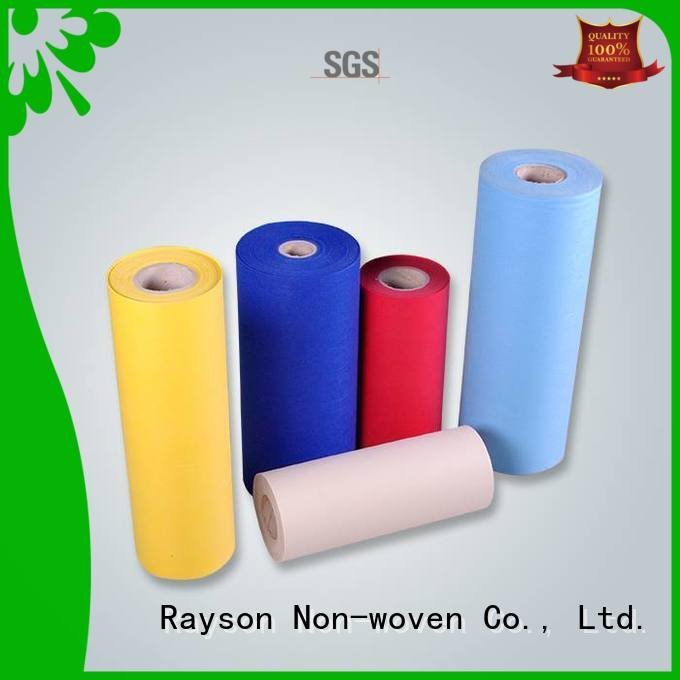 rayson nonwoven,ruixin,enviro Brand technical hospital spunbond nonwoven fabric free 10g