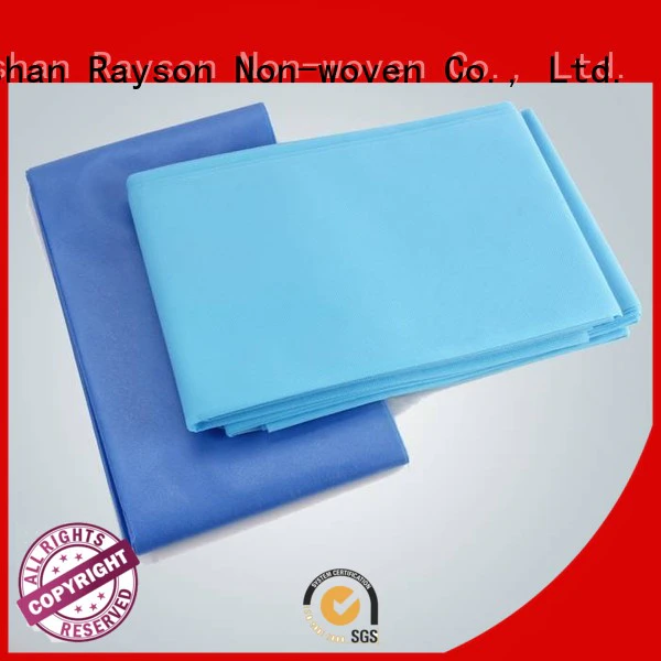 rayson nonwoven,ruixin,enviro Brand rolls stretchers antibacterial non woven textile manufacture