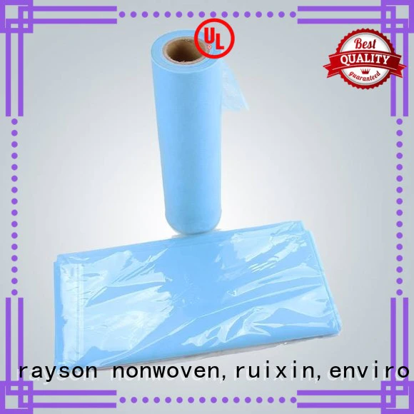 flat non non woven textile one rayson nonwoven,ruixin,enviro Brand company
