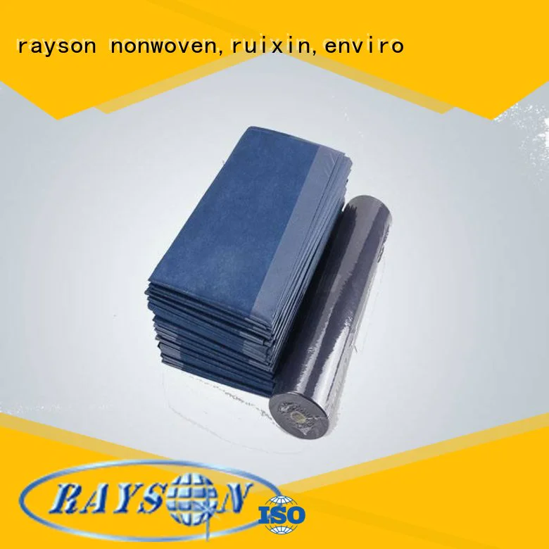 pink non woven polyester fabric manufacturer spunbond air rayson nonwoven,ruixin,enviro Brand