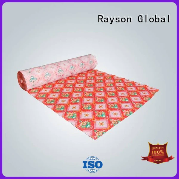 rayson nonwoven,ruixin,enviro colorful non woven fusible interlining directly sale for bedding