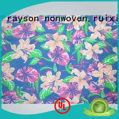 banquet non woven fabric raw material 90gram factory for tablecloth