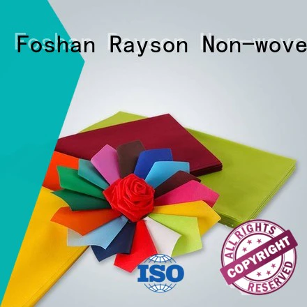 rayson nonwoven,ruixin,enviro Brand soft fabric examination non woven tablecloth manufacture