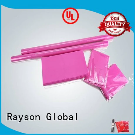 rayson nonwoven,ruixin,enviro Brand 3875gsm certificate non woven tablecloth manufacture